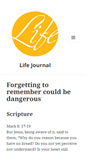 Mobile Screenshot of lifejournal.churchoftheking.com